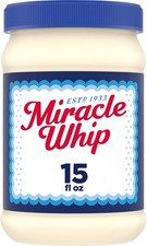 15 fl oz Jar, Miracle Whip Mayo-like Dressing