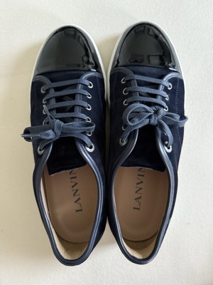 Lanvin DBB1 Cap Toe Dunkelblau
