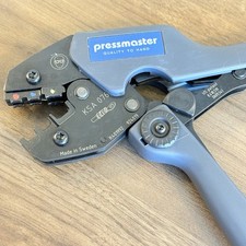 Pressmaster Crimper AWG 22-10 Conector Aislado Herramienta de Crimpado KSA-0760 BONITO
