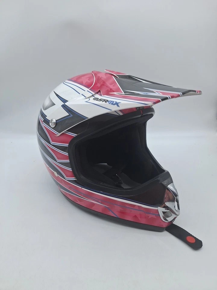 MSR MX Starlet Women's Motorcycle/Dirt Bike Helmet SZ-M 57-58cm In Great Shape. - Image 2 of 4