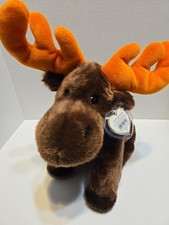 TY Beanie Buddy - Chocolate The Moose 10" Stuffed Animal Toy