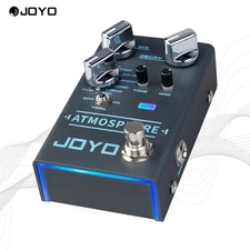 JOYO Reverb Pedal 9 Digital Reverb Types with Modulation for Electric Guitar