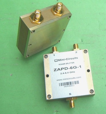 1pc   ZAPD-6G-1 2400M-6000M 3dB Broadband RF coaxial power splitter *hu