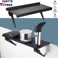 TV Computer Screen Caddy Top Shelf Desktop Stand Adjustable Storage Rack Holder