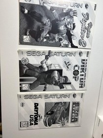 3 Free Game Pack [Virtua Cop, Virtua Fighter 2, Daytona USA] (Sega Saturn)