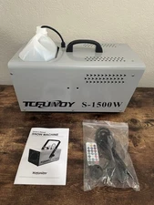 TCFUNDY 1500W Snow Machine for Christmas, Stage Effect, Party w/ Wired Remote