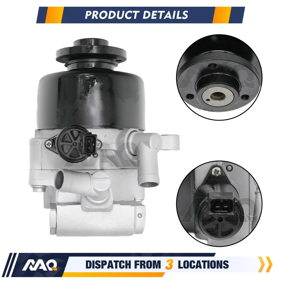 ABC Hydraulic Power Steering Pump for Mercedes Benz R230 CL600 CL65 S600 S65 SL5 - Image 2 of 4