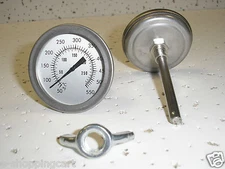 F&C 3" BBQ SMOKER/PIT/GRILL THERMOMETER TEMP GAUGE  FANTASYCART