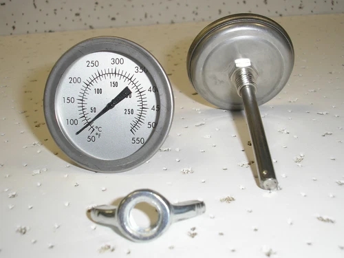 F&C 3" BBQ SMOKER/PIT/GRILL THERMOMETER TEMP GAUGE  FANTASYCART