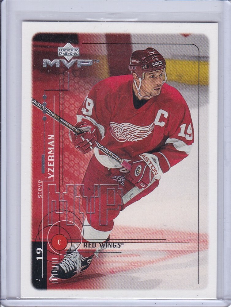 Steve Yzerman 1998 Upper Deck MVP Hockey Card 69 Grade MT | eBay