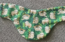 X-ray Lead thyroid shield cover Sloths Unisex