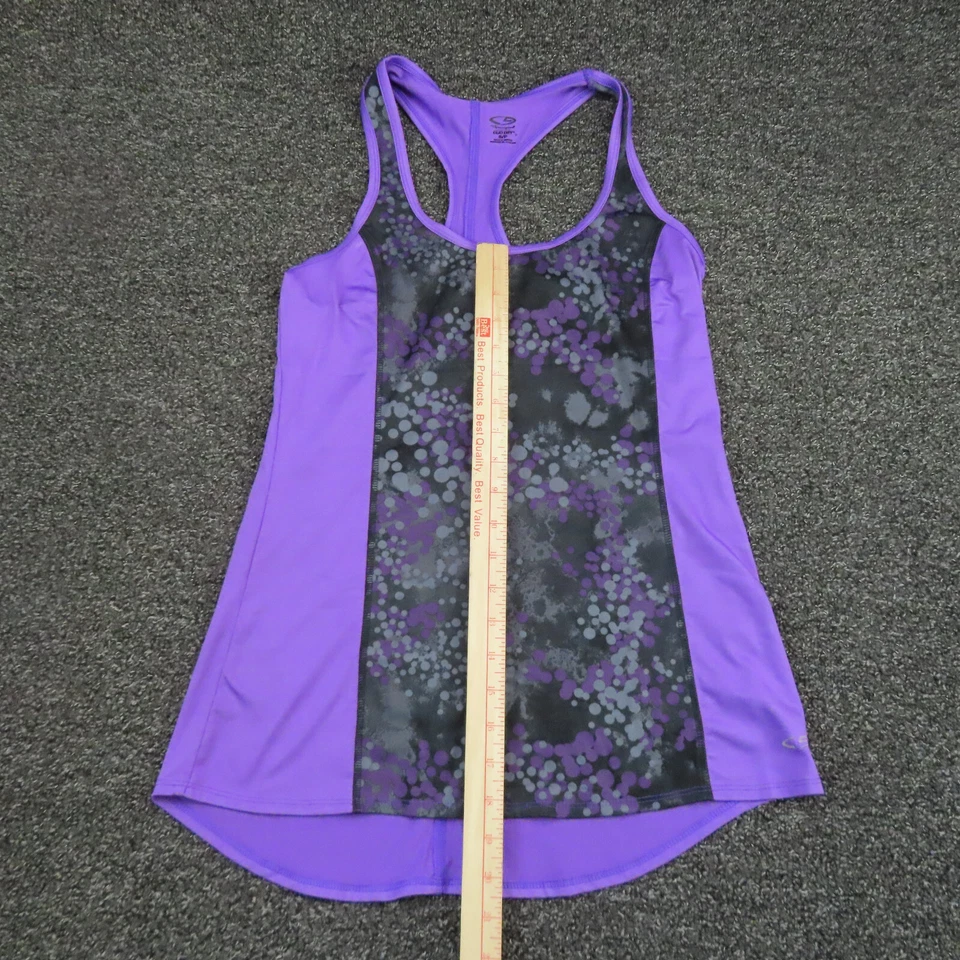 Camiseta sin mangas Champion para mujer pequeña púrpura y gris dúo seca sin mangas entrenamiento damas Foto 4 de 4