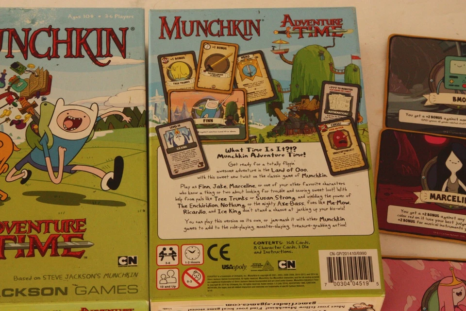 Munchkin Adventure Time - Family Board Game - Image 2 of 4