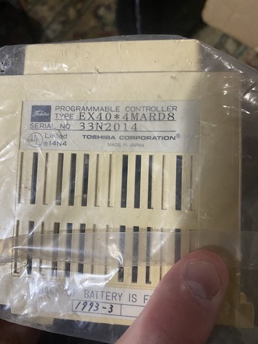 Toshiba EX40 Programmable Controller MCAB3 NEW - Picture 3 of 3