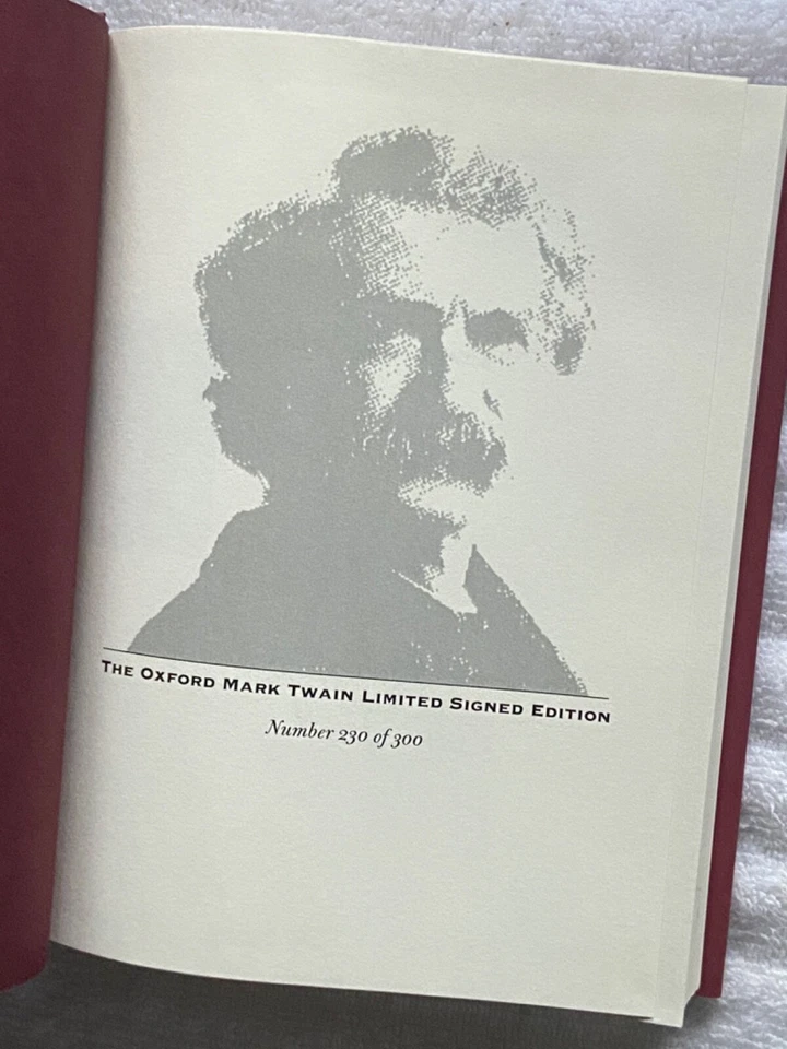 MARK TWAIN Christian Science & $30.000 SIGNED & LTD Garry Wills HC/DJ 96 OXFORD - Image 4 of 4