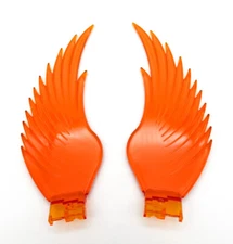 Pair Grand General Windrider Amber Hood Ornament Replacement Plastic Wings