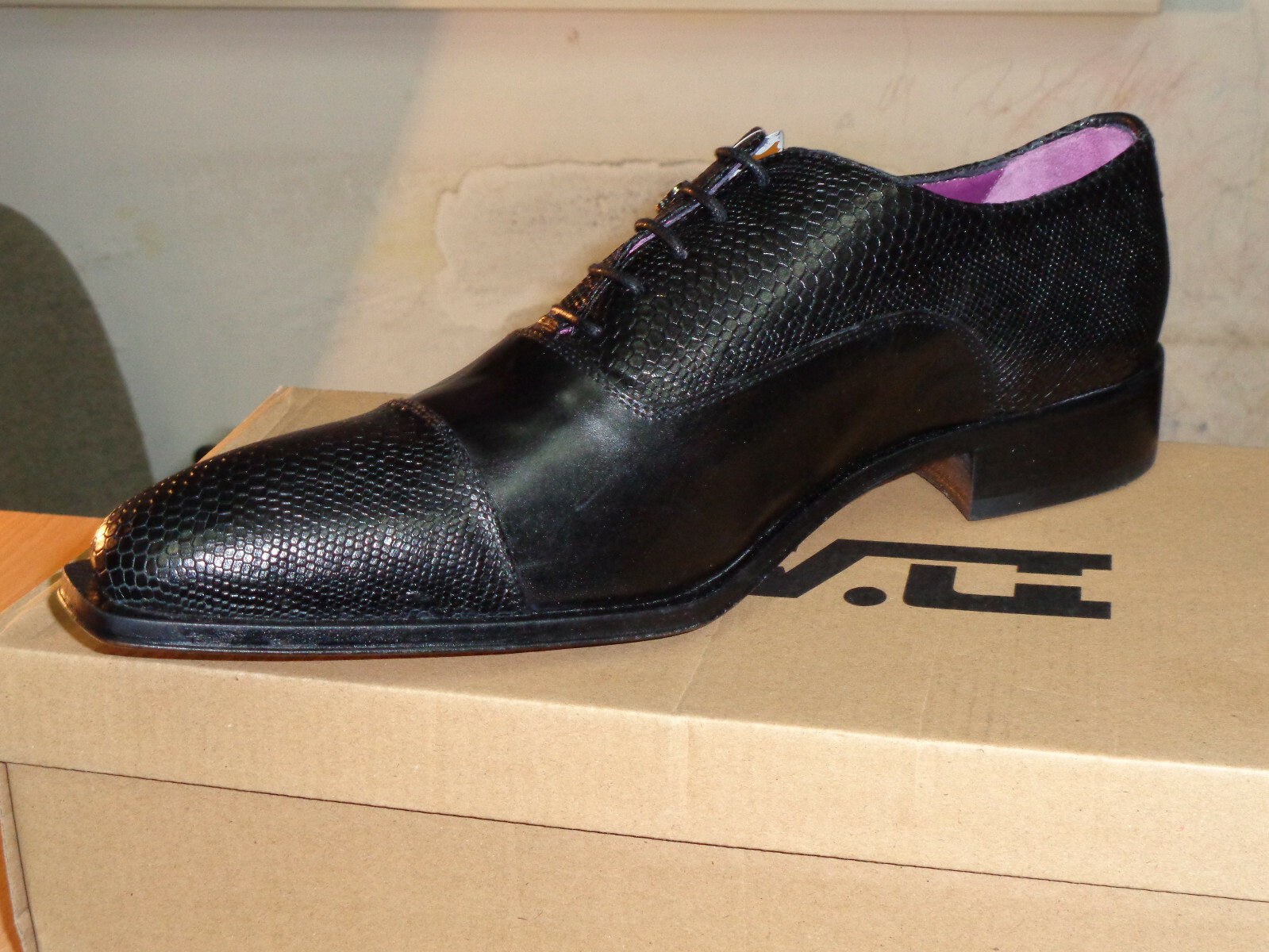 SAOLA SCARPE UOMO BESPOKE SHOES ITALIAN SOLID scarpe eleganti in pelle.