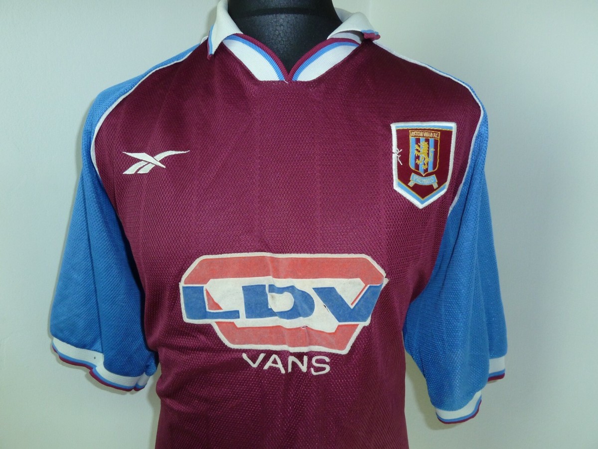 Aston Villa Home football shirt 1998 - 1999 size 46/48