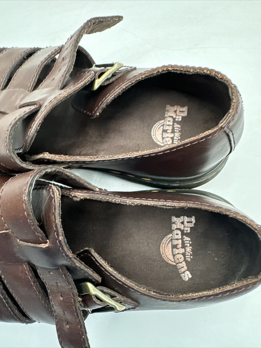 Dr Martens Fenton tan brown leather fisherman sandals men\'s UK 7 EU 41 US 8 Dr Martens Fenton tan brown leather fisherman sandals UK 7  main image 3