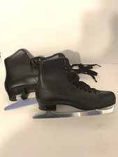 Men’s Imperial Hardened & Tempered Ice Skates Black Size 8