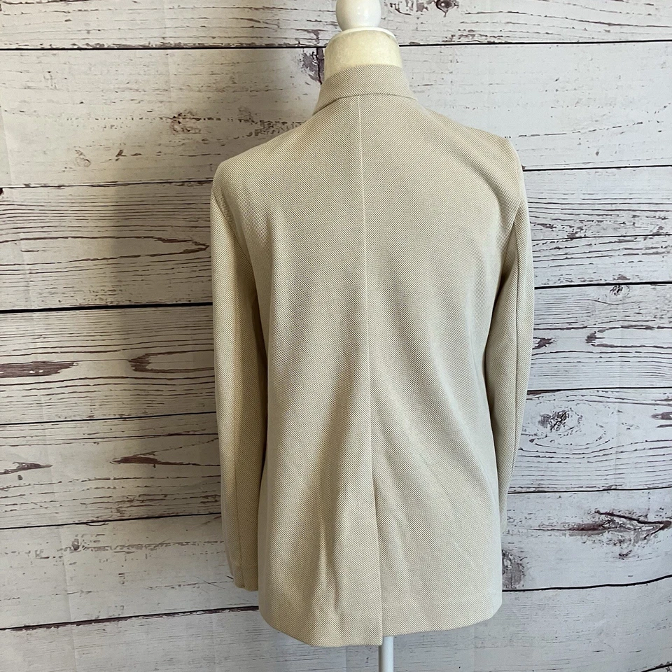 Blazer Topshop para mujer talla 6 mandril tostado frente abierto ligero oficina Foto 2 de 4