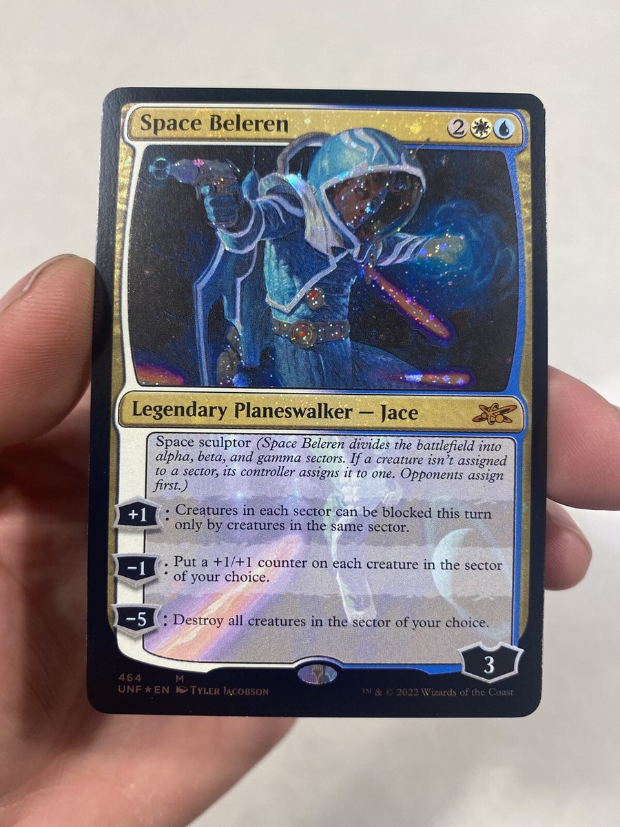 MTG Space Beleren (Galaxy Foil) Unfinity 464 Foil Mythic Mint Pack