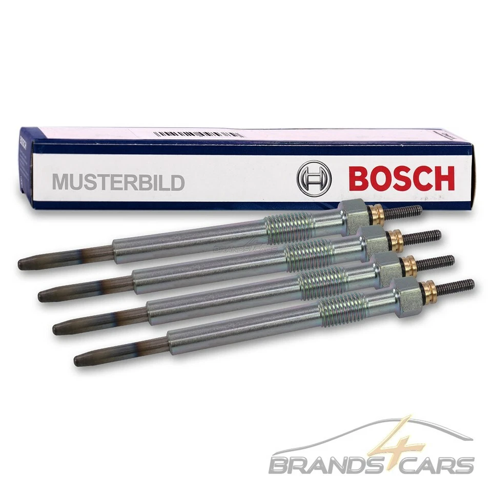 4x BOSCH GLÜHKERZE DURATERM FÜR OPEL ASTRA G H J COMBO CORSA C D - Bild 1 von 1