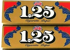 2x JOB Gold 1 1/4 1.25 Rolling Papers  *Great Prices* *FREE USA SHIPPING*!