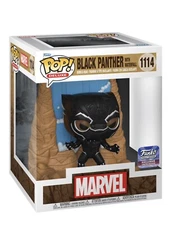Funko Pop! Deluxe: Marvel - Black Panther With Waterfall - Funko Hollywood Store