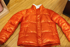 New Koolaburra By Ugg Puffer Jacket Quilted Medium Orange Nwt $140