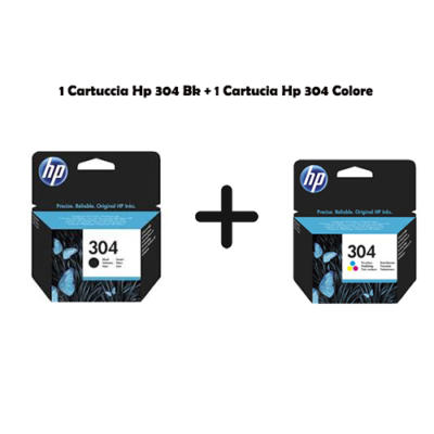 HP 304 - Cartucce D'inchiostro Originali HP304 Color - Foto 5