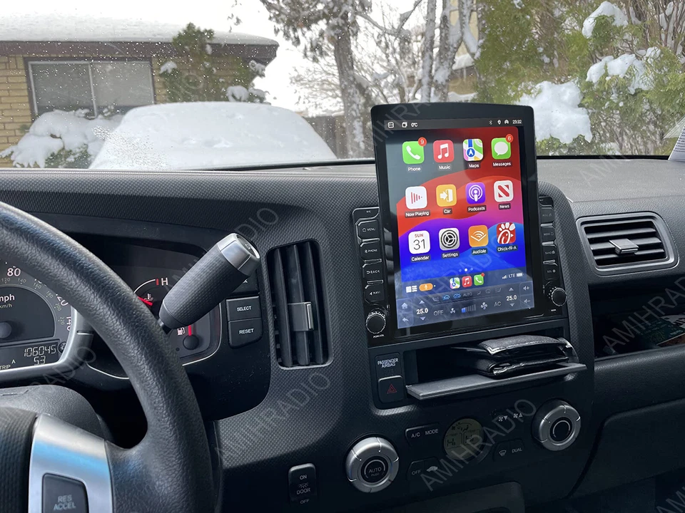 For Honda Ridgeline 2006-2012 2013 2014 Stereo Radio CarPlay Android Navi - Imagem 2 de 4