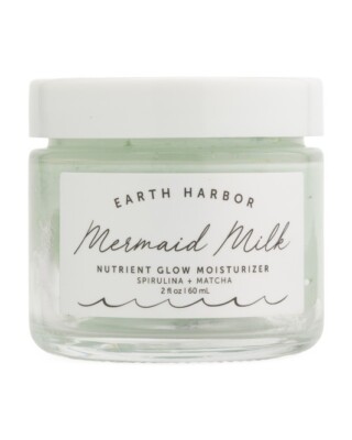 Earth Harbor Mermaid Milk Nutrient Glow Moisturizer Vegan, Toxin Free 2 oz