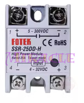 1PC New For FOTEK SSR-25DD-H Solid-state relay Dc control 5-300V