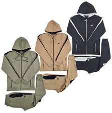 Men  s Designer Time Is Money Full Zip Hooded Tracksuit Set, Joggers  Hoodie