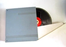 BASF LP35* 7"x 1/4 x 1800' REEL TO REEL TAPE PLASTIC STORAGE BOX MADE IN GERMANY
