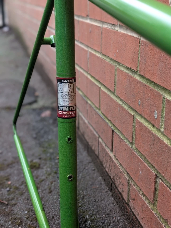 Raleigh Dyna-Tech Frameset 52cm - Image 3 of 4