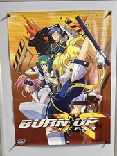 Burn Up Excess 18 x 24” ADV Films AD Vision Anime Promo Poster AIC 10th Annivers