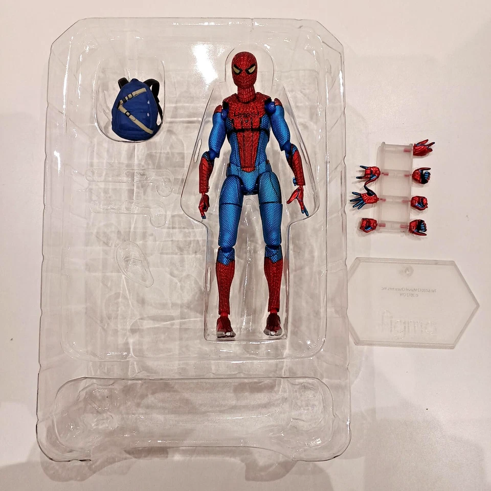 Figura Vinilo Suave Max Factory Figma 199 Amazing Spider-Man LEER DESCRIPCIÓN Foto 2 de 2