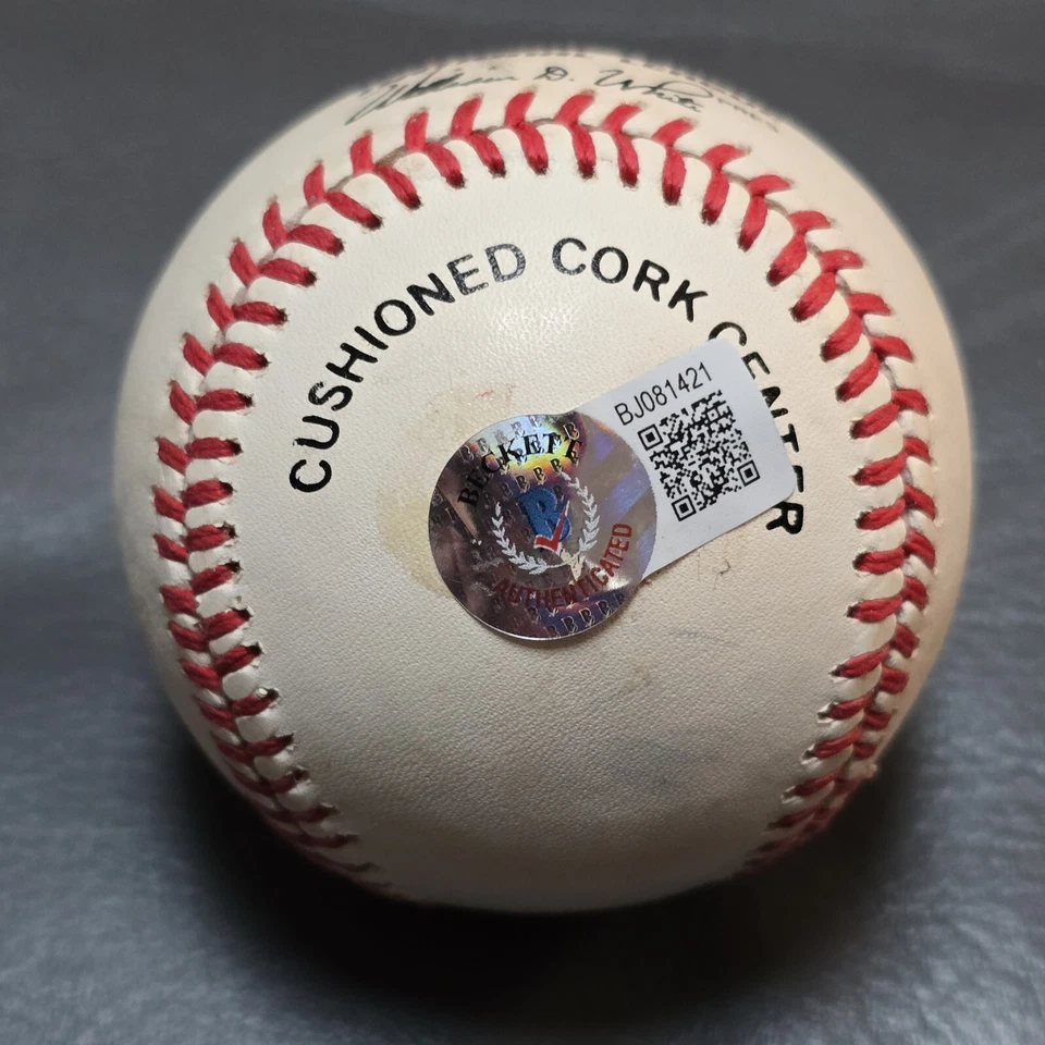 Dave Winfield HOF Single-signed auto baseball Padres Yankees BAS Beckett COA - Image 4 of 4