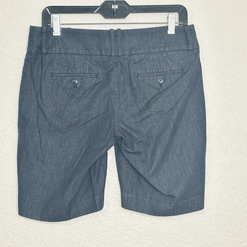 Ann Taylor LOFT Bermuda Short Size 4 Stretch Belt Loops Wide Waistband 32" x 10" - Picture 4 of 9