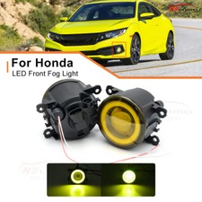 2PCS LED JDM Yellow Driving DRL Fog Light for 2015-2020 Honda Jazz/Suzuki Vitara