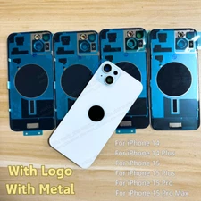 Big Hole Back Glass Cover Replacement For iPhone 14 Plus 15 Pro Max /15 Plus Lot