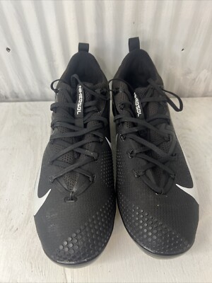 NEW Nike Lunar Vapor Ultrafly Pro Size 12.5 Black Metal Baseball Cleats
