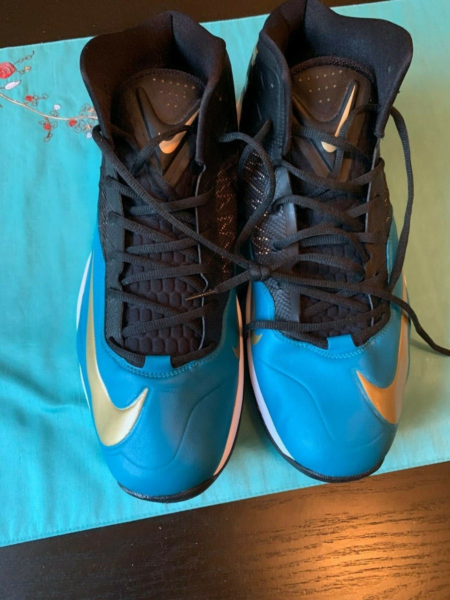 New Nike Size 16 High Football Cleats 618140-015 Zoom Shark New Nike Size 16 High Football Cleats 618140-015 Zoom Shark