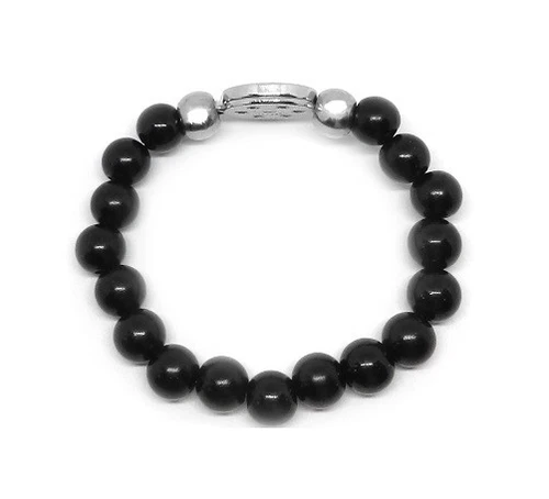 Special Houston Cougars Womens Mens Black Bead Chain Bracelet Gift D1 - Picture 3 of 6