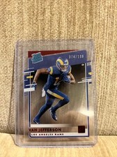 VAN JEFFERSON 2020 PANINI CHRONICLES DONRUSS CLEARLY RATED ROOKIE RED RC # /199