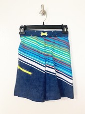 NEW Wonder Nation Boys M 8 Quick Dry Swim Shorts Multicolor