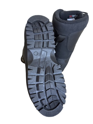 London Fog Winter Boots Thinsulate 3M Liner Snow Size 12. Black New With Tags - Picture 6 of 6