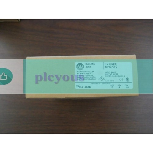 Factory Sealed A-B 1761-L16BBB MicroLogix 1000 16 Point Controller